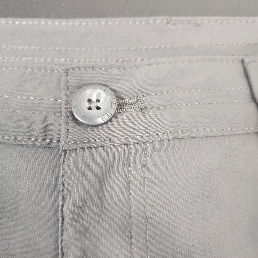 Eddie Bauer First Ascent Women 16 Gray Guide Hiking Cargo Shorts Stretch Outdoor - Picture 5 of 9